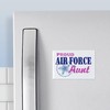 CafePress Proud Air Force Aunt Rectangle Magnet, 3"x2" Refrigerator Magnet