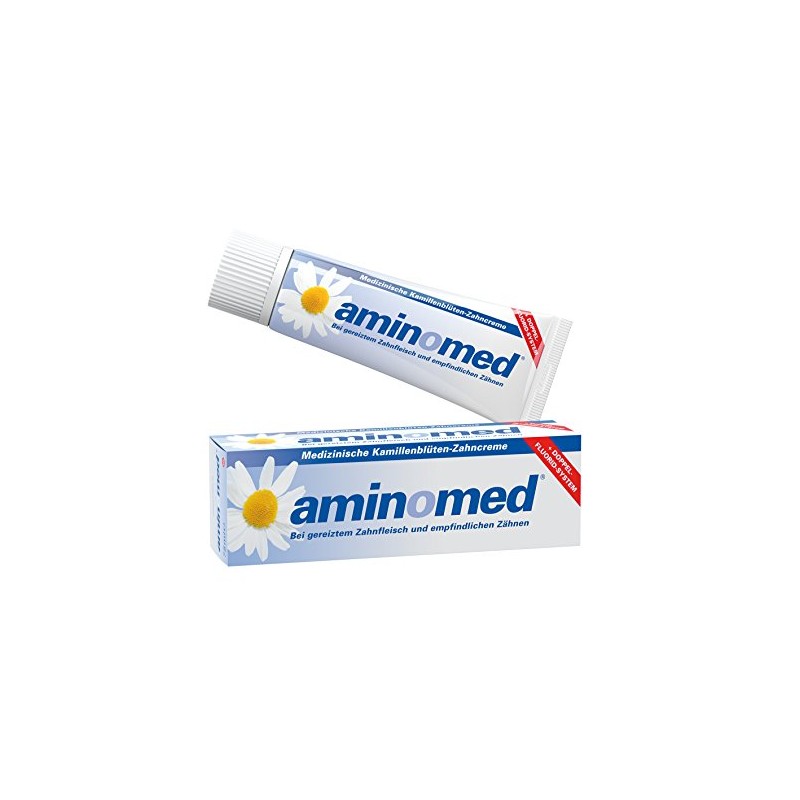 Aminomed Fluorid-Kamillen-Zahncreme, 1er Pack (1 x 75 ml)