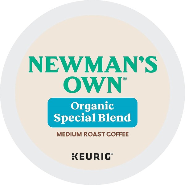 Newman's Own Organics K-cup Portion Pack for Keurig K-cup Brewers, Newman's Own Special Blend 80 count