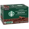 Starbucks Flavored Coffee K-Cup Pods, Mocha Flavored Coffee, Made without