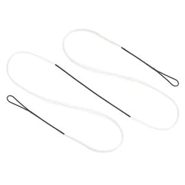 PATIKIL Recurve Bow String, Archery Bowstrings Replacement 14 Strands Longbow String for Universal Archery Equipment, White AMO 68"(Actual 64")