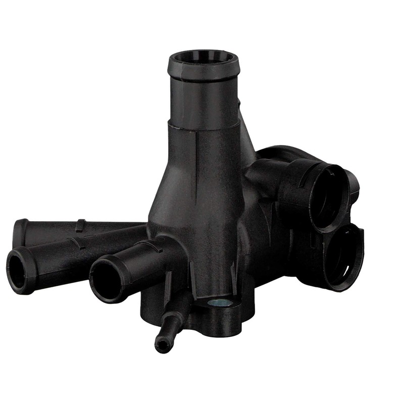 febi bilstein 14506 Kühlwasserflansch für Thermostatgehäuse, mit Schraubensatz , 1