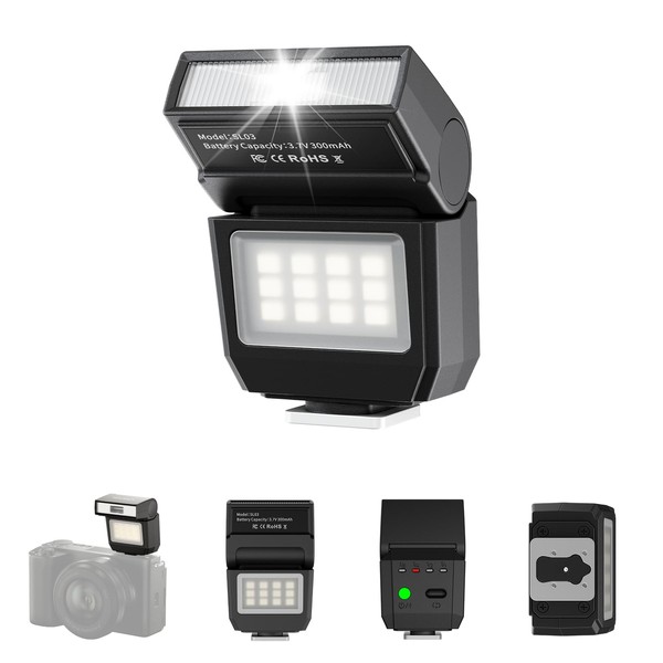 ULANZI ULANZI SL03 Camera Mini Flash Speedlite with Video Light,
