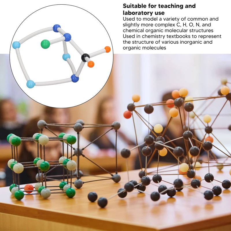 Chemistry Molecular Model Kit, 3D Micro Molecular Structures Model for
