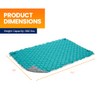 Intex- Tapete inflable , para alberca , 114 X 84