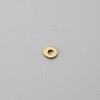 eMagTech 50PCS M1.4 Miniature Brass Washers, Flat Copper Sealing Washers