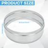 Frienda 12" Duct Coupler Duct Connector Coupling Flexible Galvanized Steel