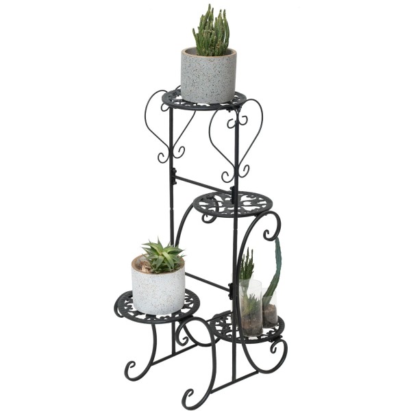 Unbranded 4Tier Metal Flower Pot Stand Plant Display Holder Indoor