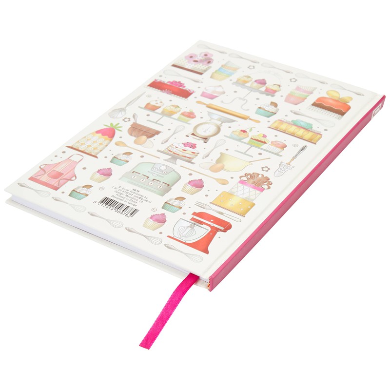 A5 Casebound Notebook - Baking Design - 120 Pages -