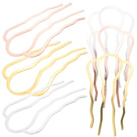 Healvian Hair Brush Styling Comb for Girls Metal Side Hair Comb for Women Girls