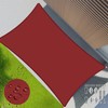 SunnyRoyal 9'x13' Waterproof Sun Shade Sail Rectangle with Hardware Kits