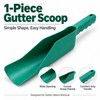Gutter Cleaning Scoop for Debris Removal – Flex-Fit Garden Tool