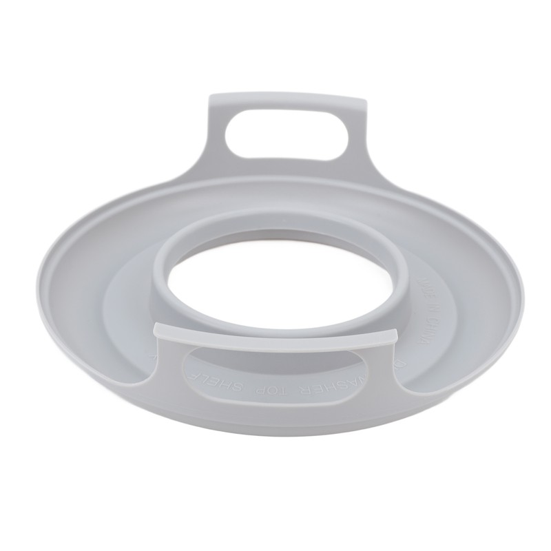 Microwave Cool Plate Spill Proof Microwave Bowl Carrying Tray with