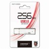 HIDISC USB 3.0 Flash Drive 256GB Silver Cap