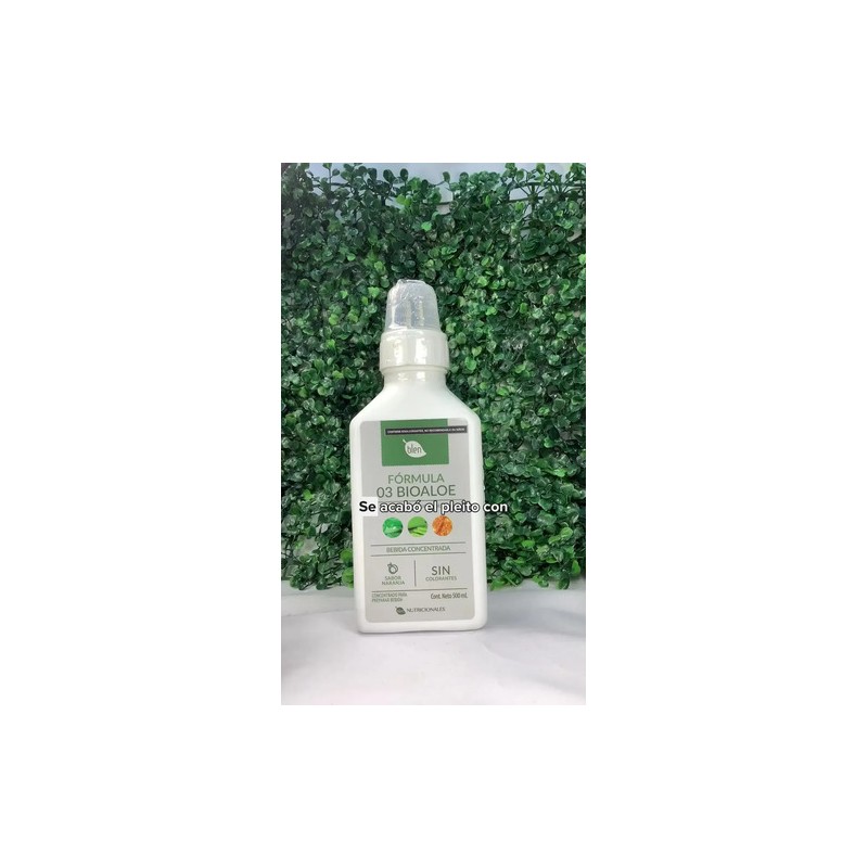 Fórmula 03 Aloe Vera Nopal Estreñimiento Gastritis Colitis