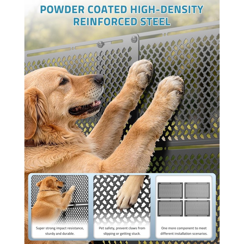 RV Screen Door Protector for Dogs, Adjusts from 16.5 to