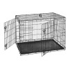 Doggy Jaula Transportadora Metalica Pegable Para Perro 77x47x57 Cm