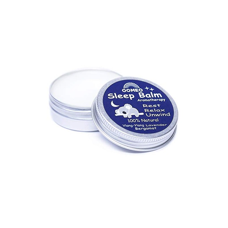 Oomeo Sleep Balm Aromatherapy with Lavender, Bergamot and Ylang-Ylang -