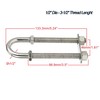 Amarine-made Stainless Steel Marine Boat Stern Bow Eye Tie Down
