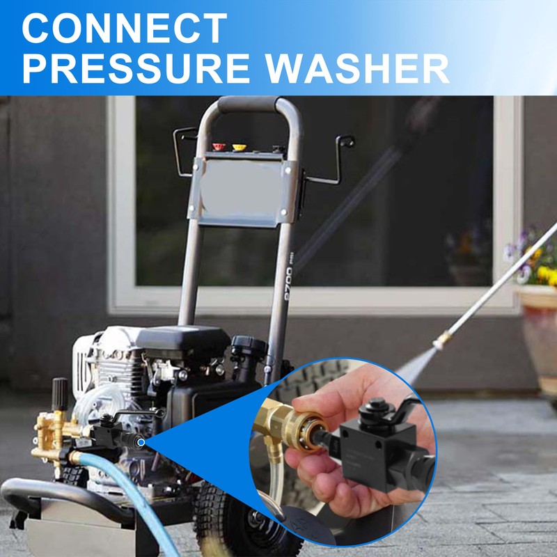 RIDGE WASHER High Pressure Ball Valve, Pressure Washer Shut Off