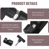 Car Engine Hood Support Rod Replacements, Heavy-Duty Aluminum T-Handle Locking