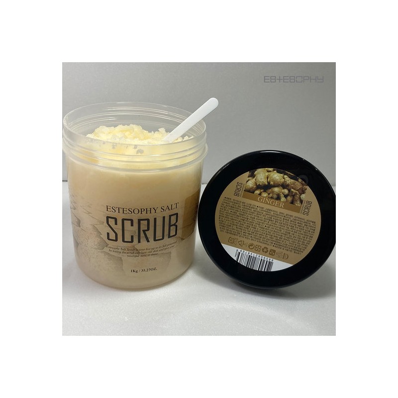 Estesophie Salt Body Scrub Ginger 1000g / 에스테소피 솔트 바디