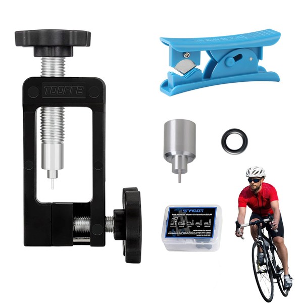 XIAQICA Needle Driver Insertion Tool, Bicycle Tool Insert with Hydraulic