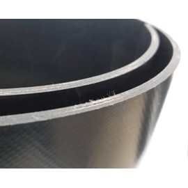 Rubber Sheet Warehouse .250" (1/4") Thick x 12" Wide x 12" Long -Cloth Inserted Neoprene Rubber Heavy Duty Strong Rubber to Tougher Projects