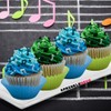 Music Notes Jazz Cookie Cupcake Cakes Semi-Sweet Edible Confetti Decorations