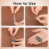 3 PCS Crystal Cage Necklace, Necklace Holder, Crystal Holder Cage,