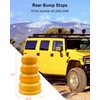 QAGGUM Rear Bump Stops, Axle Bumpers Compatible with Hummer H2