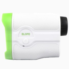 PINSHOT PRO Golf Rangefinder with Slope and Magnet - High-Precision Flag-Lock Technology for Accurate Distance - Essential Golfing Accessories - 6.5X Magnification - Golf Laser Finder (White)