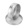 JOIKIT 24 Pcs 100ml Aluminum Tin Cans with Lids, 3.3oz