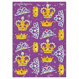 Trend Go-to Seal Glittering Crown Large 40 Pieces Trend Sparkle Stickers Large Crowning Moments T-63309