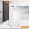 1 Gallon Water Jugs with Caps Empty Liquid Oil Storage