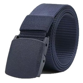 Freediving Weight Belt, 59 inches, Nylon Snorkeling Spearfishing Webbing Strap with Quick-Release Plastic Buckle (Navy, 59 Inch)