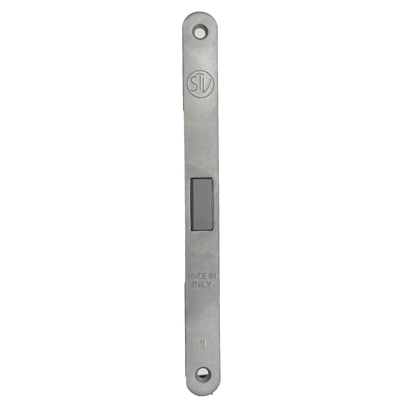 Milcasa Compack - STV Magnetic Latch. Made in Italy., Silver,