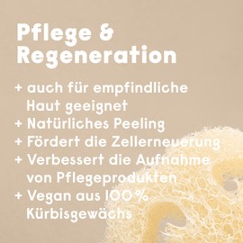 4people Natural Sponge Loofah Set of 6 Body Exfoliating Sponge Made of 100% Natural Loofah Skin Exfoliating Sponge for Natural Body Care Washing Sponge for Shower