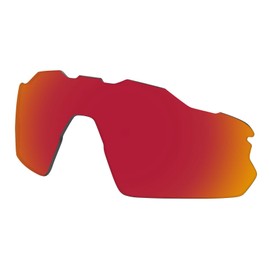 Predrox Red Mirror Radar EV Pitch Lenses & Rubber Kits Replacement for Oakley Sunglass OO9211 Polarized