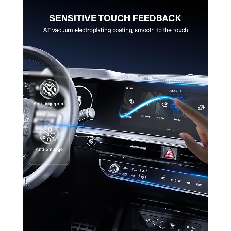 For 2025 Kia K5 Screen Protector - (4PCS) 2025 K5