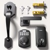 TEEHO Keyless Entry Door Lock Deadbolt with Handle Set, Electronic