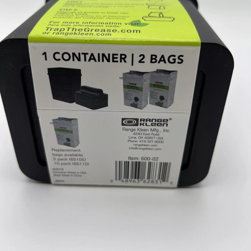 Range Kleen Fat Trapper Starter Kit with 2 Bags