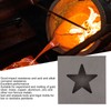 Graphite Ingot Mold Star Shape Gold Silver Melting Casting Mould