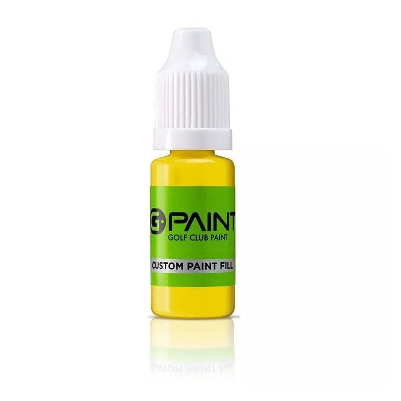 G-Paint Golf Club Paint - 10ml Bottle -YELLOW-Paint Fill or