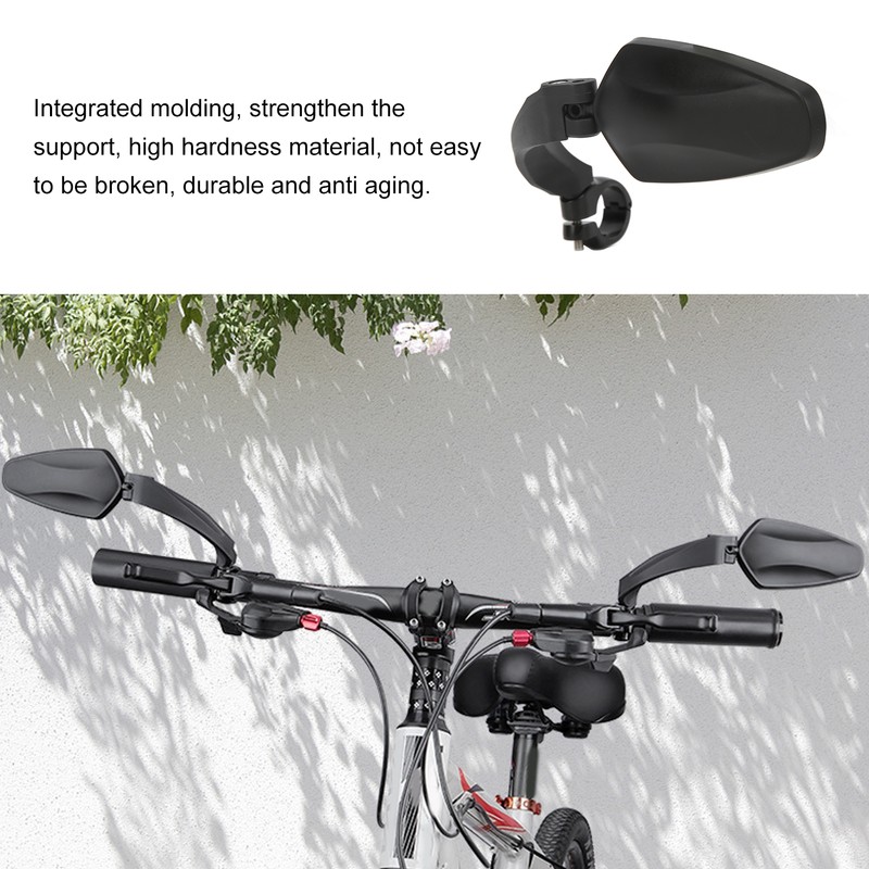 Bicycle Handlebar Rearview Mirror 360° Rotating Bike Cycling Wide Range