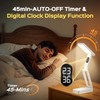 Small Desk Lamp,10000mAh Battery Operated Lamp,3 Colors+Dimmable Desk Light,LED Desk