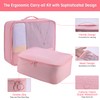 Packing Cubes for Suitcases 7 Set, Luggage Packing Organizers with