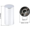 XIUHUA 20PCS 33mm Lug Nut Covers Chrome Screw-On 4" ABS
