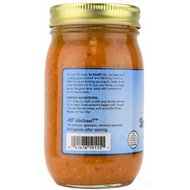 So-Good Sloppy Joe Filling with Ground Beef 16 oz Jar - Just Heat and Serve