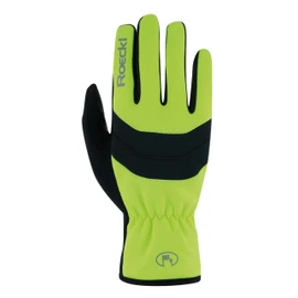 Roeckl Raiano Winter Cycling Gloves Long Fluo Yellow 2023: Size: 9